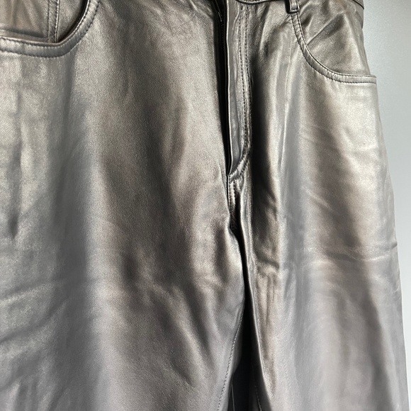 Leather pants. New. - Picture 3 of 7